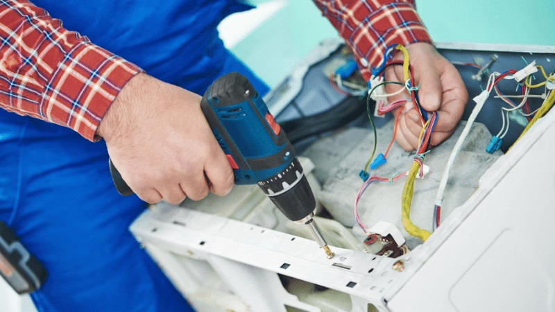 Avcılar Samsung Samsung çamaşır makinesi kart tamiri – Su almama arızası orijinal parça ile giderildi. - Teknik servis örneği